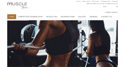 Desktop Screenshot of muscletan.com